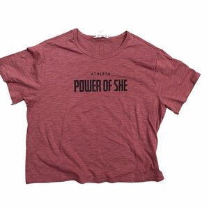 NWT Athleta Power Of She Tshirt